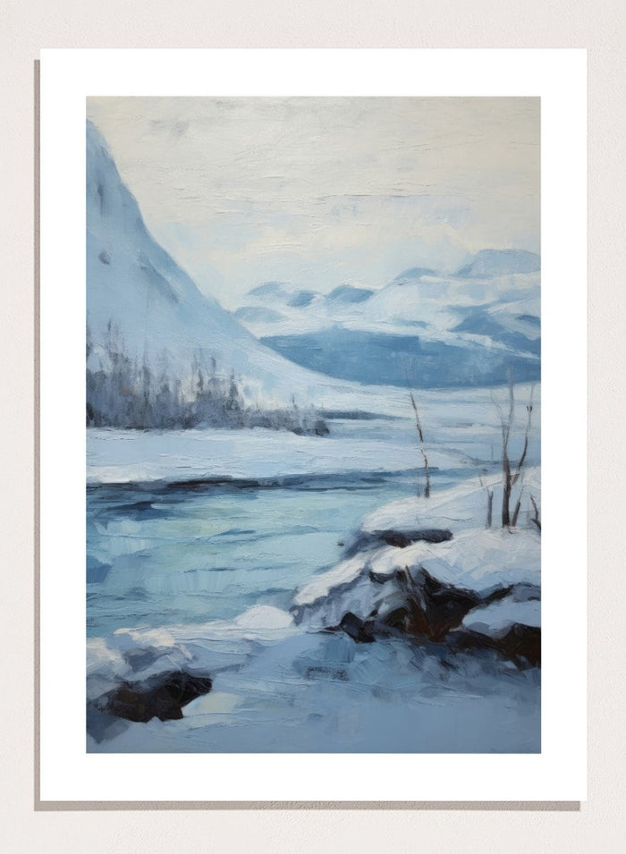 "Winter Landscape" Art Print_Sugar & Canvas_Sugar & Canvas