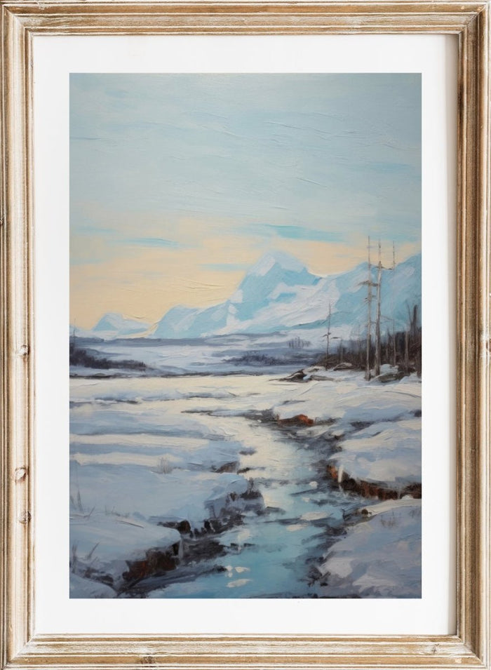 "Winter Landscape II" Art Print_Sugar & Canvas_Sugar & Canvas