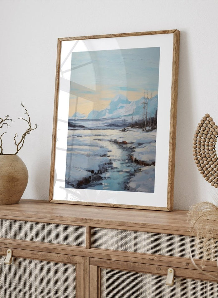 "Winter Landscape II" Art Print_Sugar & Canvas_Sugar & Canvas