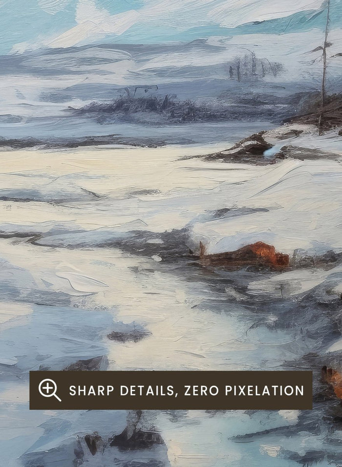 "Winter Landscape II" Art Print_Sugar & Canvas_Sugar & Canvas