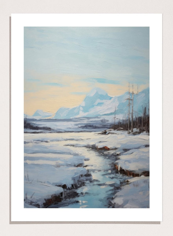 "Winter Landscape II" Art Print_Sugar & Canvas_Sugar & Canvas