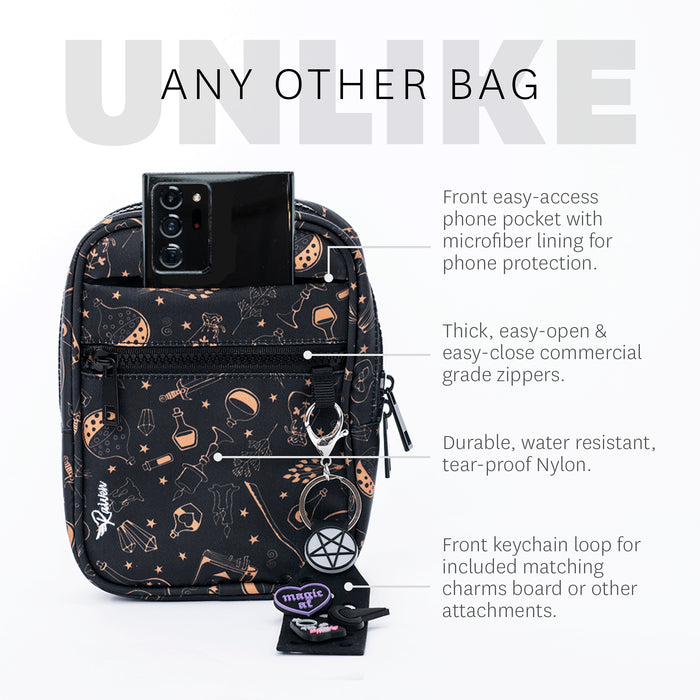 Witchy Vibes Bag With Tumbler Belt