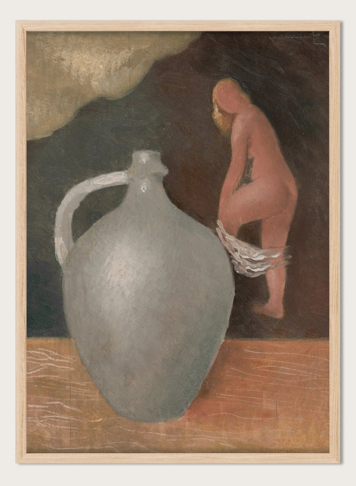 “Woman with Jar” Art Print