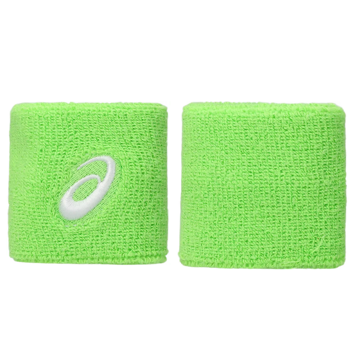 Asics Wrist Band Pair - Illuminate Green
