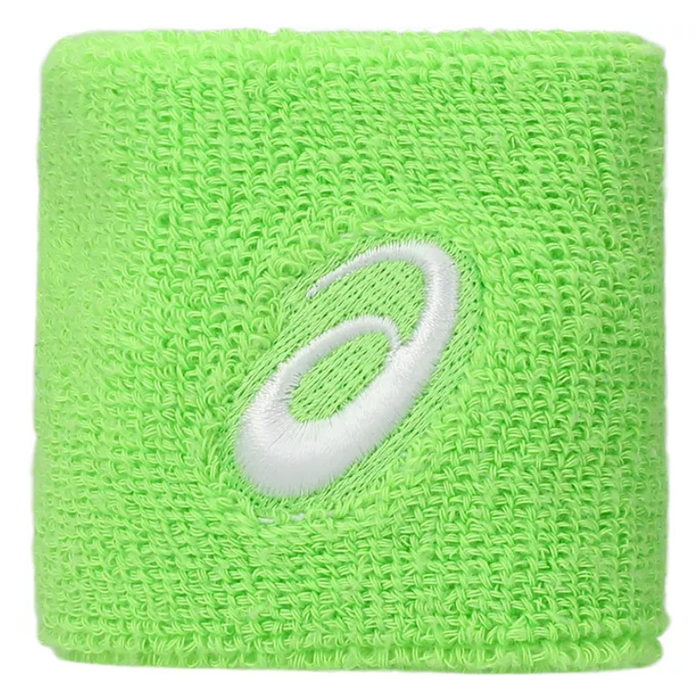 Asics Wrist Band Pair - Illuminate Green