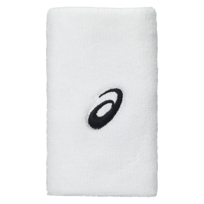 Asics Wrist Band Pair Long - Brilliant White