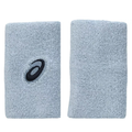 Asics Wrist Band Pair Long - Grey/Blue