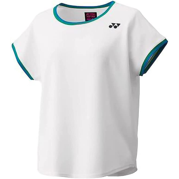 Yonex 2021 Crew Neck Women Tennis Shirt - White