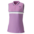 Yonex 2021 Sleeveless Womens Tennis Polo Shirt - Lavender
