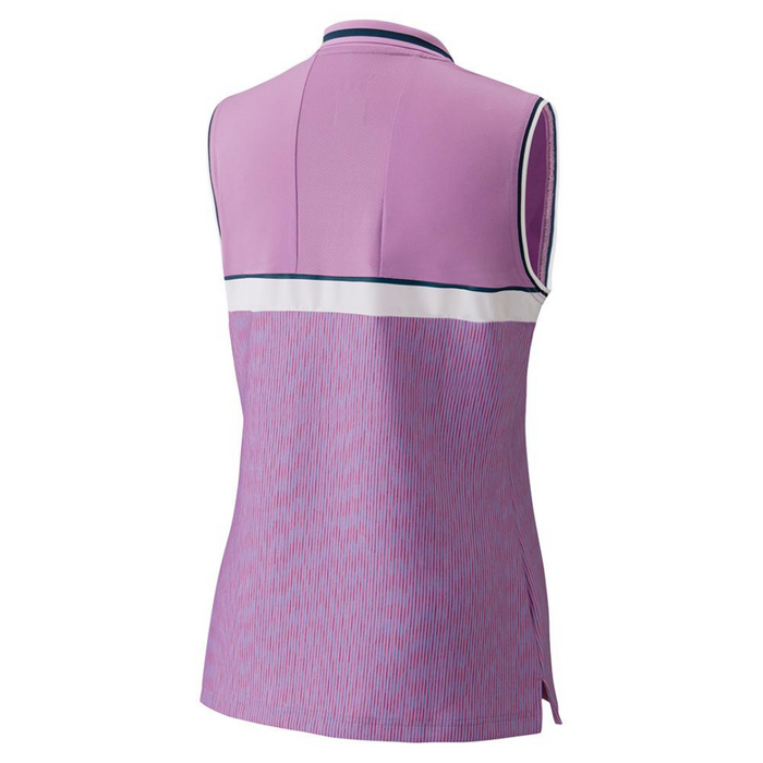Yonex 2021 Sleeveless Womens Tennis Polo Shirt - Lavender