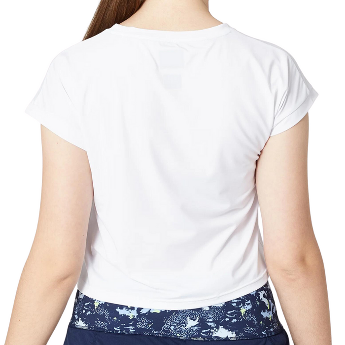 Yonex 2022 AO Crew Neck Womens Tennis Shirt - White