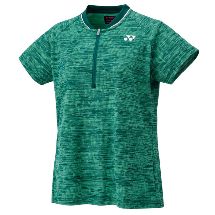 Yonex 2022 French Open Crew Neck Women Tennis  Shirt - Teal Green