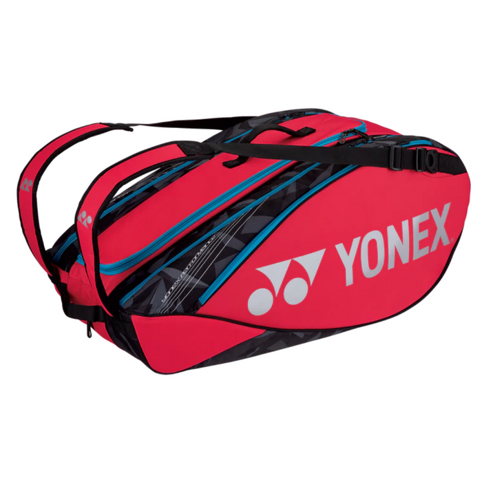 Yonex 2022 Pro 9 Racquet Tennis Bag - Tango Red