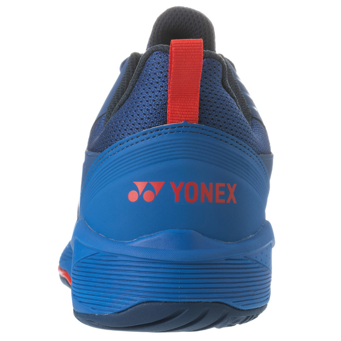 Yonex 2022 Sonicage 3 Clay Mens Tennis Shoes - Navy/Red