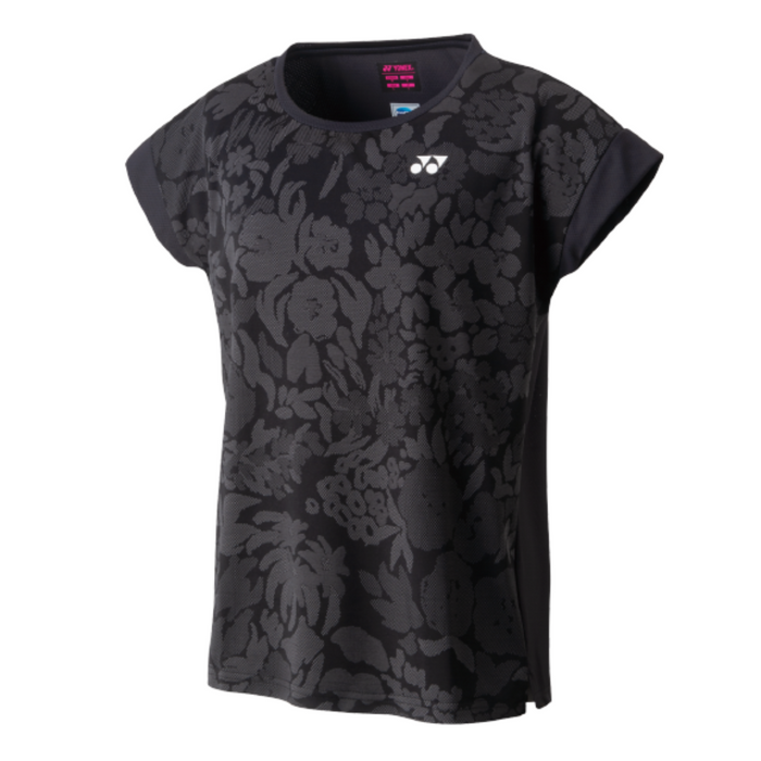 Yonex 2023 AO Crew Neck Women Tennis Shirt - Black