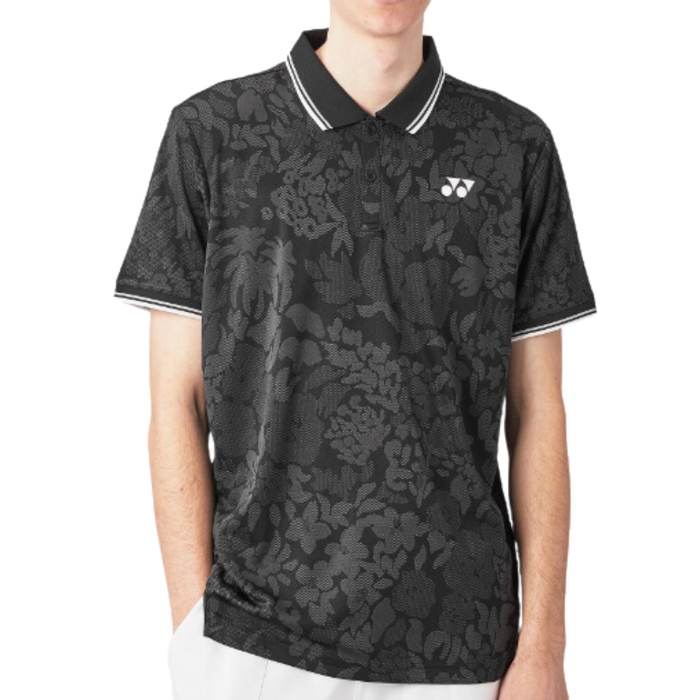 Yonex 2023 AO Mens Tennis Polo Shirt -  Black