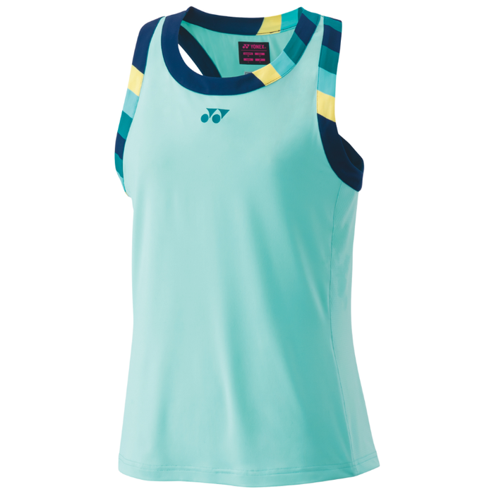 Yonex 2024 AO Womens Tennis Tank - Cyan