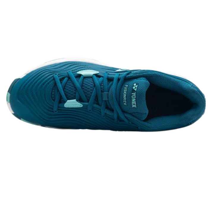 Yonex 2024 Fusion Rev 5 All Court Mens Tennis Shoes - Blue Green
