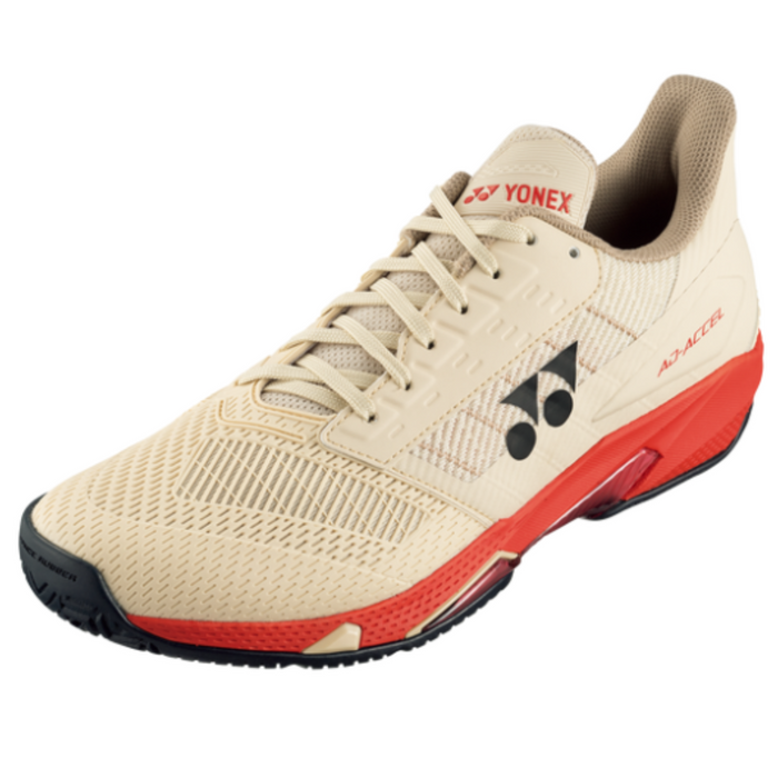 Yonex 2025 AD-ACCEL All Court Mens Tennis Shoes - Sand Beige