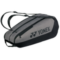 Yonex 2025 Team 6 Racquet Tennis Bag - Gray/Black