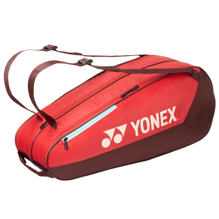 Yonex 2025 Team 6 Racquet Tennis Bag - Ruby Red