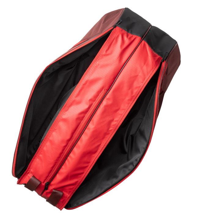 Yonex 2025 Team 6 Racquet Tennis Bag - Ruby Red