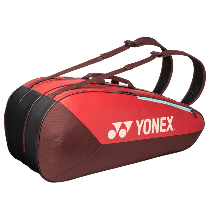 Yonex 2025 Team 9 Racquet Tennis Bag - Ruby Red