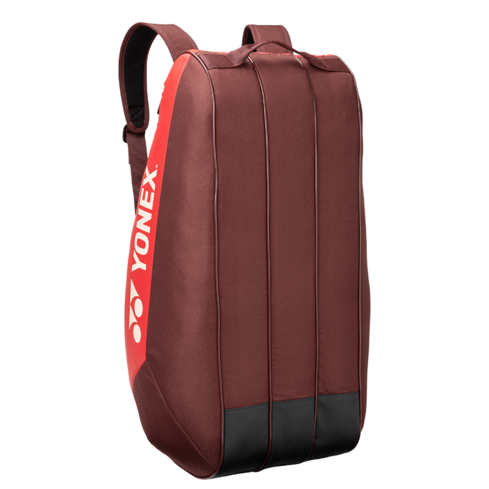 Yonex 2025 Team 9 Racquet Tennis Bag - Ruby Red
