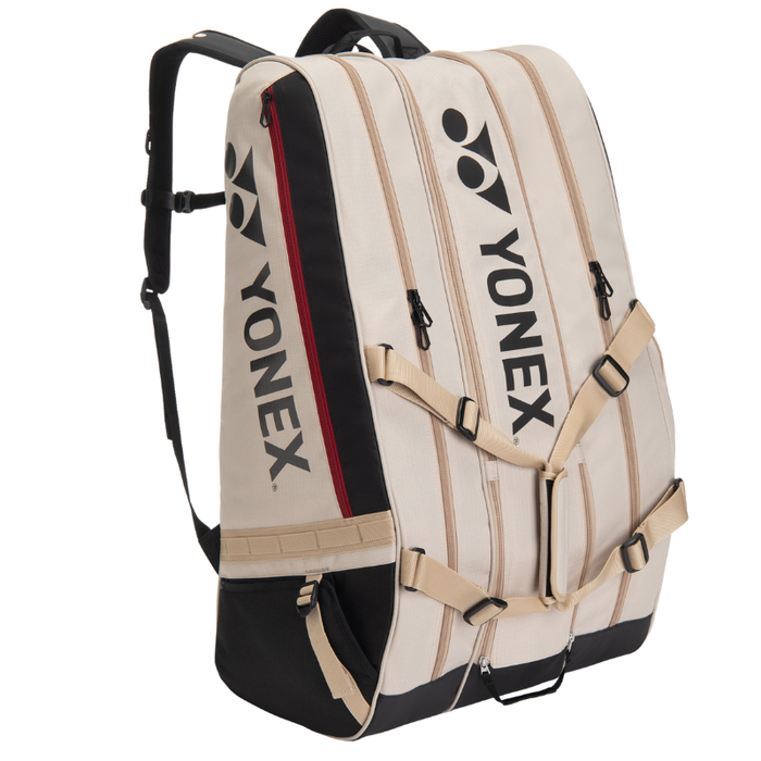 Yonex 2026 Gearlogic 12 Racquet Tennis Bag - Beige