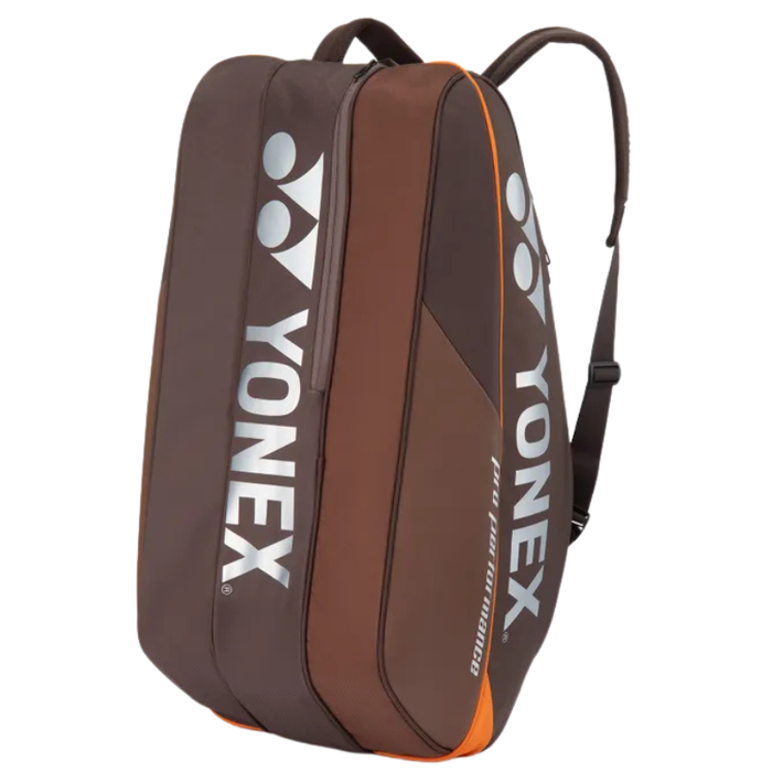 Yonex 2026 PRO 9 Racquets Tennis Bag - Espresso Brown