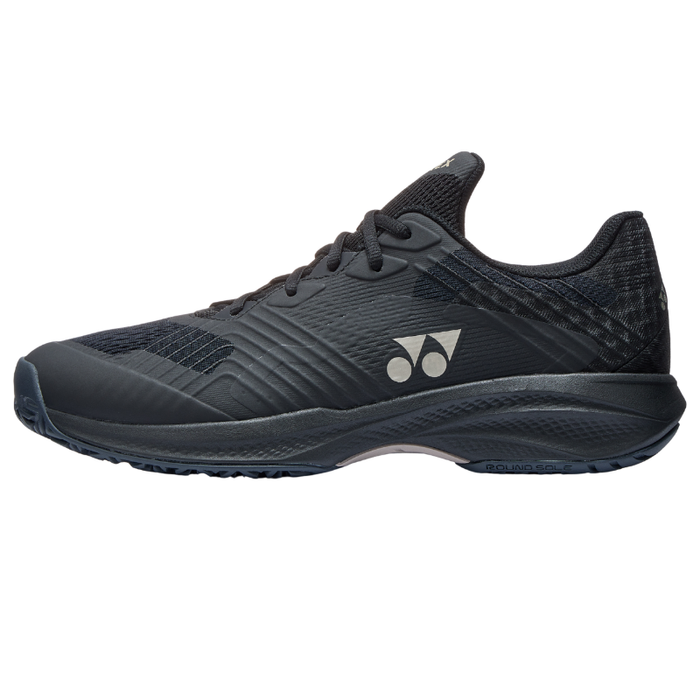 Yonex Power Cushion Sonicage All Court Mens Tennis Shoes - Black/Mocha Grey