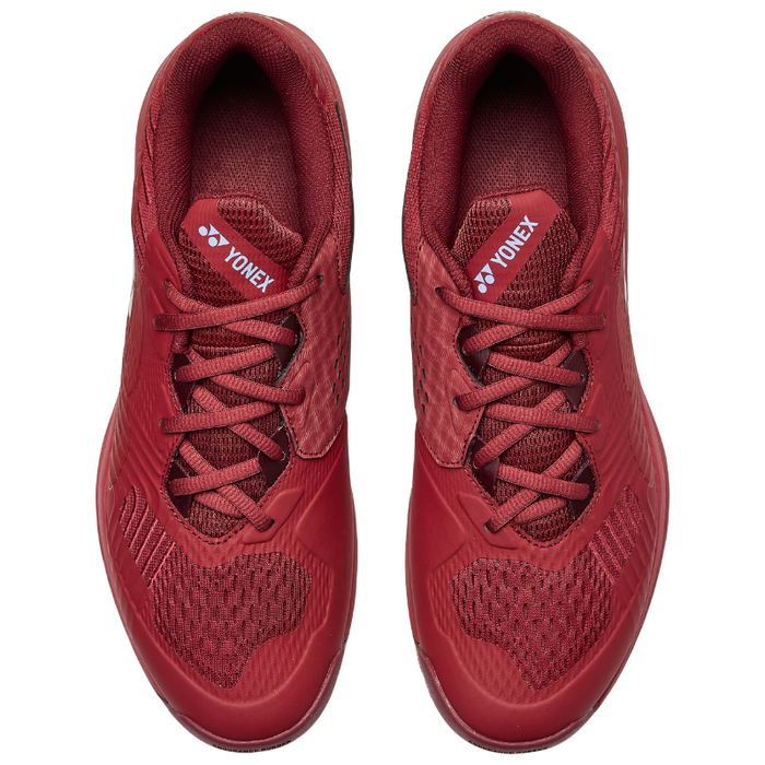 Yonex Power Cushion Sonicage All Court Mens Tennis Shoes - Dark Red