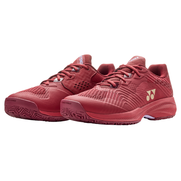 Yonex Power Cushion Sonicage All Court Mens Tennis Shoes - Dark Red
