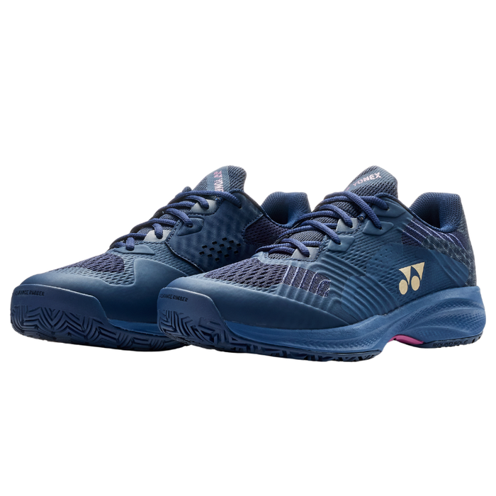 Yonex Power Cushion Sonicage Wide All Court Mens Tennis Shoes - Dark Navy