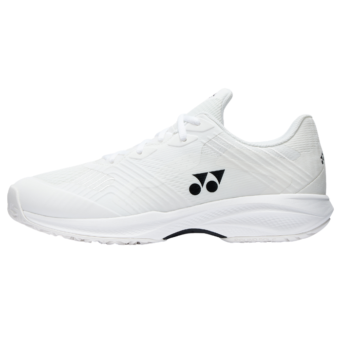 Yonex Power Cushion Sonicage Wide All Court Mens Tennis Shoes - White/Black