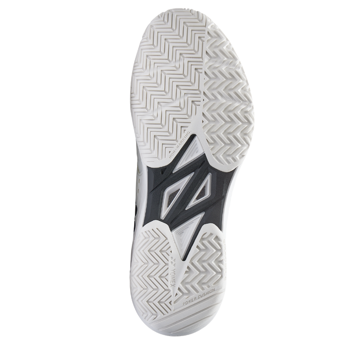 Yonex Power Cushion Sonicage Wide All Court Mens Tennis Shoes - White/Black