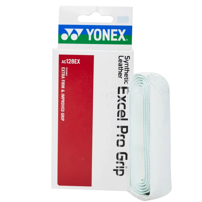 Yonex Synthetic Leather Excel Pro Replacement Grip - White