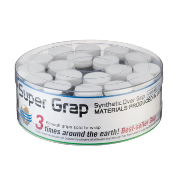 Yonex Wet Super Grap Overgrip 36 Bucket - White
