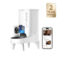PETKIT YumShare Solo 2 automatic cat feeder, automatic dispenser, app control interface showing remote feeding management
