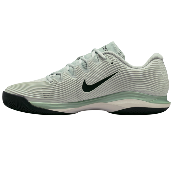 Nike Zoom Vapor 12 Hard Court Mens Tennis Shoes - Light Silver/Black Steam White