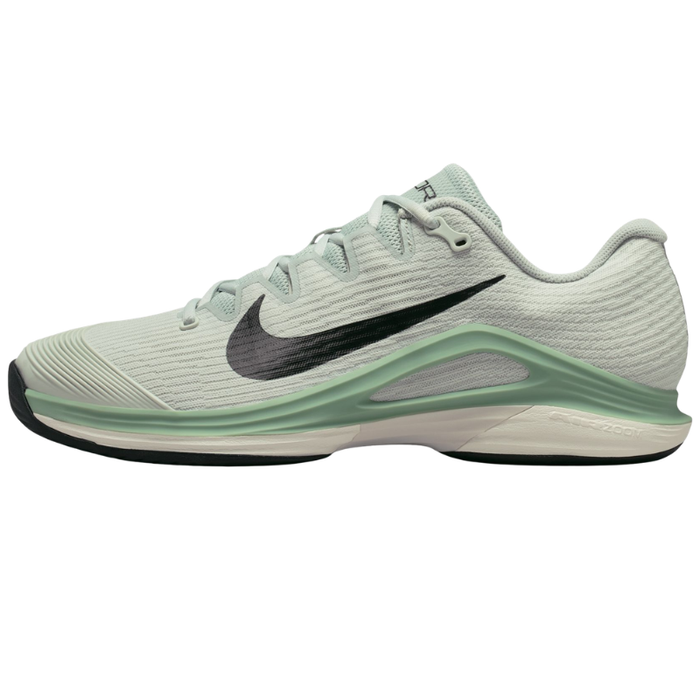 Nike Zoom Vapor 12 Hard Court Mens Tennis Shoes - Light Silver/Black Steam White