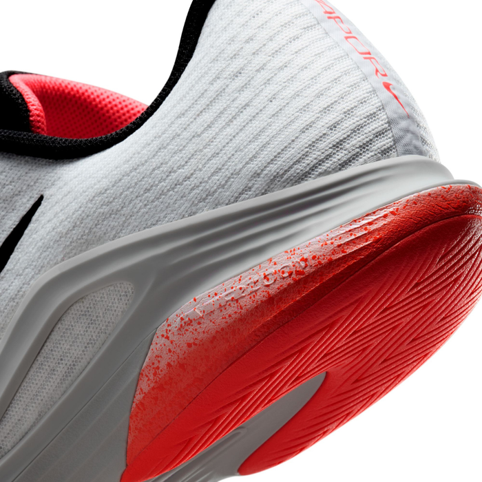 Nike Zoom Vapor 12 Hard Court Mens Tennis Shoes - White/Hot Lava Wolf Grey